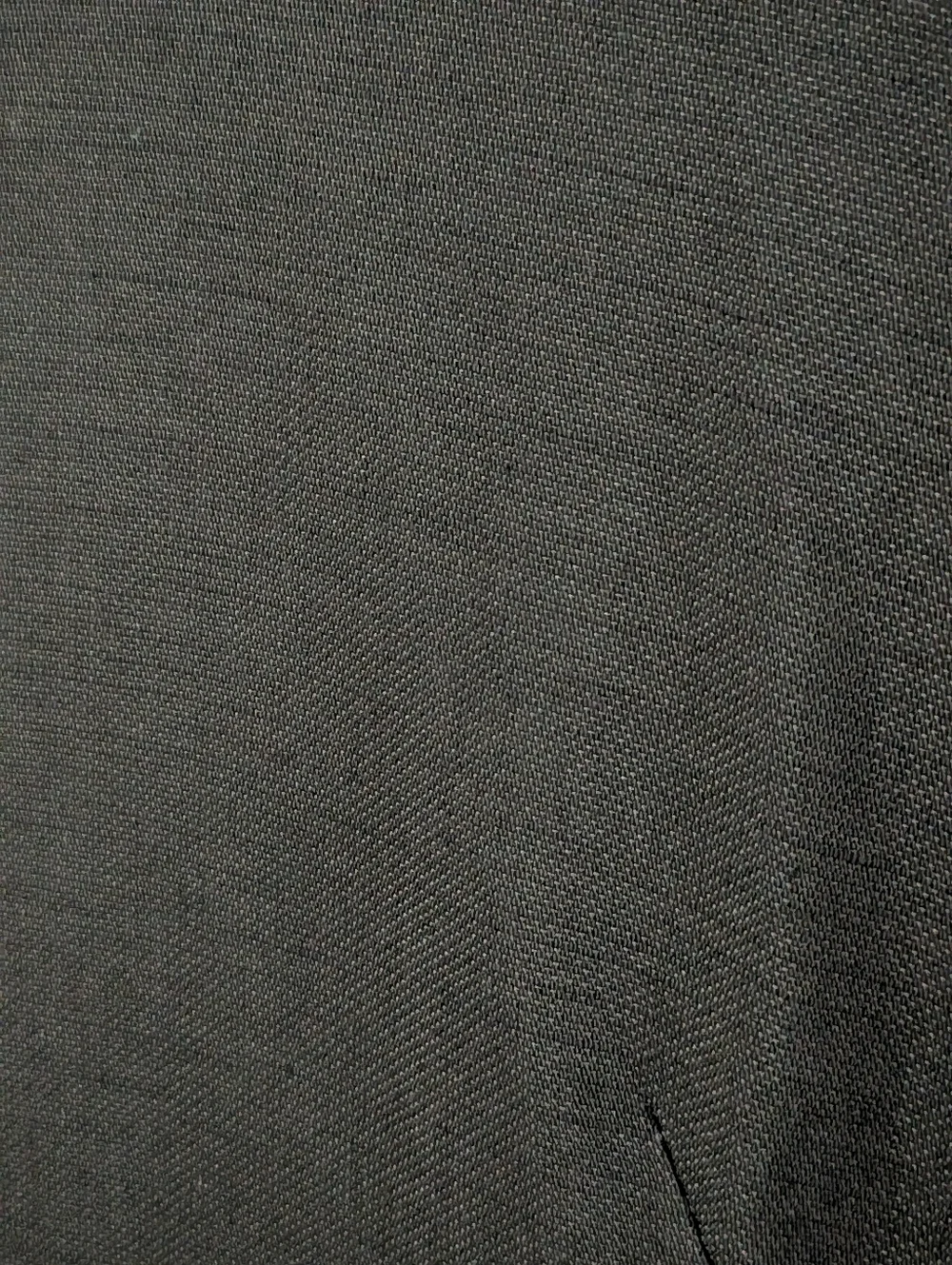 Lafayette 148 New York Silk Linen Shirt Dress Brown Button Front Midi Size 4 - Picture 6 of 7